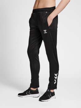 Damen Poly Pants - Hummel Core XK - Schwarz